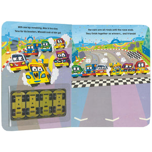 Parragon Publishing Rival Racers | Slot - together Race Track with 5 Cars - 9781800226876