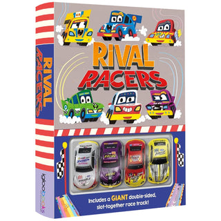 Parragon Publishing Rival Racers | Slot - together Race Track with 5 Cars - 9781800226876