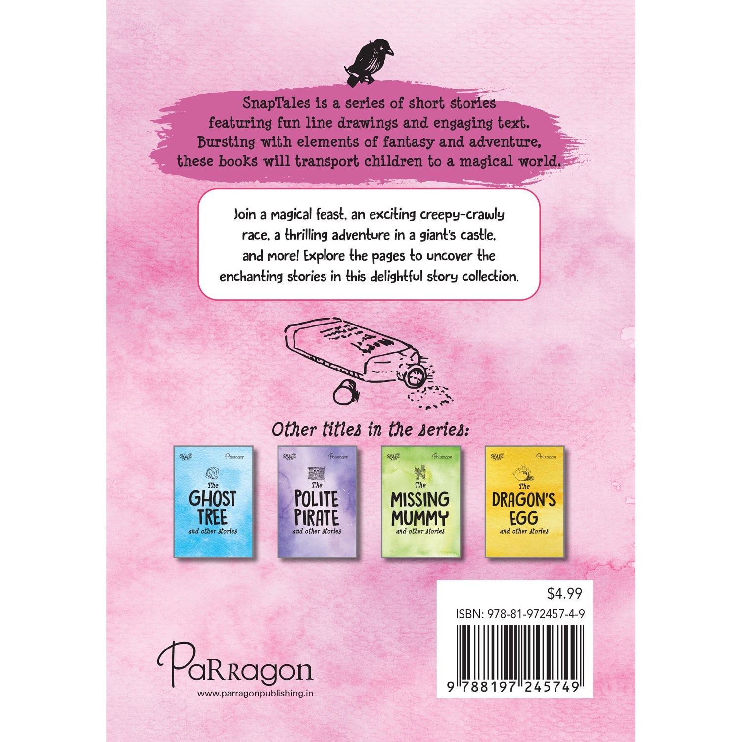 Parragon Publishing SnapTales: The Magic Dust and Other Stories | Exciting Story Collection - 9788197245749