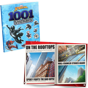 Parragon Publishing Spider - Man and Captain America Sticker and Colouring Pack of 2 Books - 9788198065469