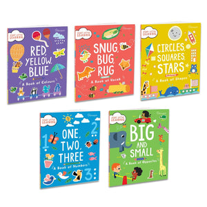 PARRAGON PUBLISHING Start Little Learn Big: Early Learning Set of 5 Books - Early Learning