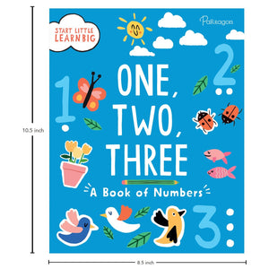 Parragon Publishing Start Little Learn Big: One, Two, Three | A Book of Numbers - 9788197217807