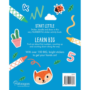 Parragon Publishing Start Little Learn Big: One, Two, Three | A Book of Numbers - 9788197217807
