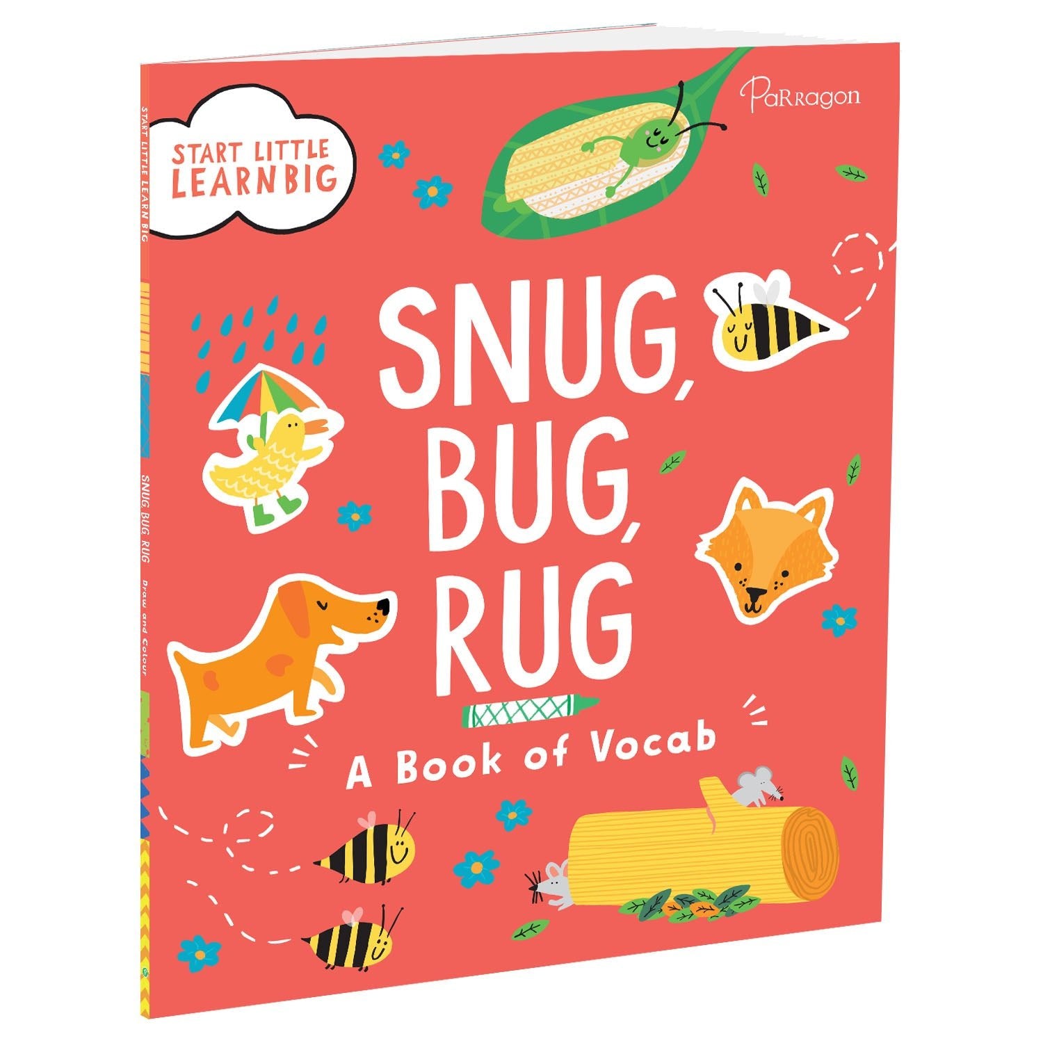 Parragon Publishing Start Little Learn Big: Snug, Bug, Rug | A Book of Vocab - 9788197217869