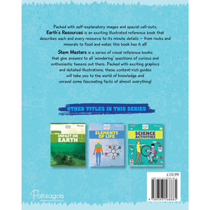 Parragon Publishing STEM Masters: Earths Resources | Reference Book for Kids - 9789393568885