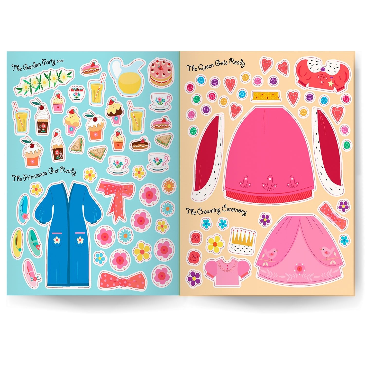 Parragon Publishing Sticker Dress - Up Book | Create Your Own Sticker Outfits - 9780655236726