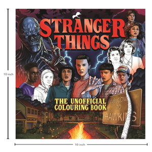 Parragon Publishing Stranger Things Unofficial Colouring Book | The Mom Store - Colouring Book