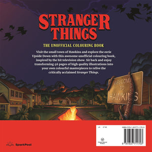 Parragon Publishing Stranger Things Unofficial Colouring Book | The Mom Store - Colouring Book