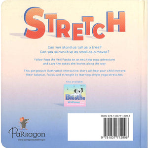 Parragon Publishing Stretch A Yoga Story and Follow - Along Guide | For 2 to 7 - 9781837712908