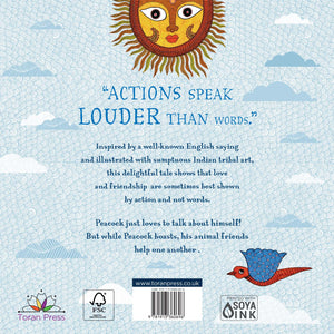 Parragon Publishing The Peacock who talked too much | Storyseeker | Toran Press - 9781913360696