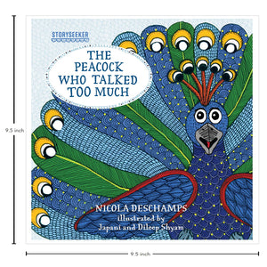 Parragon Publishing The Peacock who talked too much | Storyseeker | Toran Press - 9781913360696