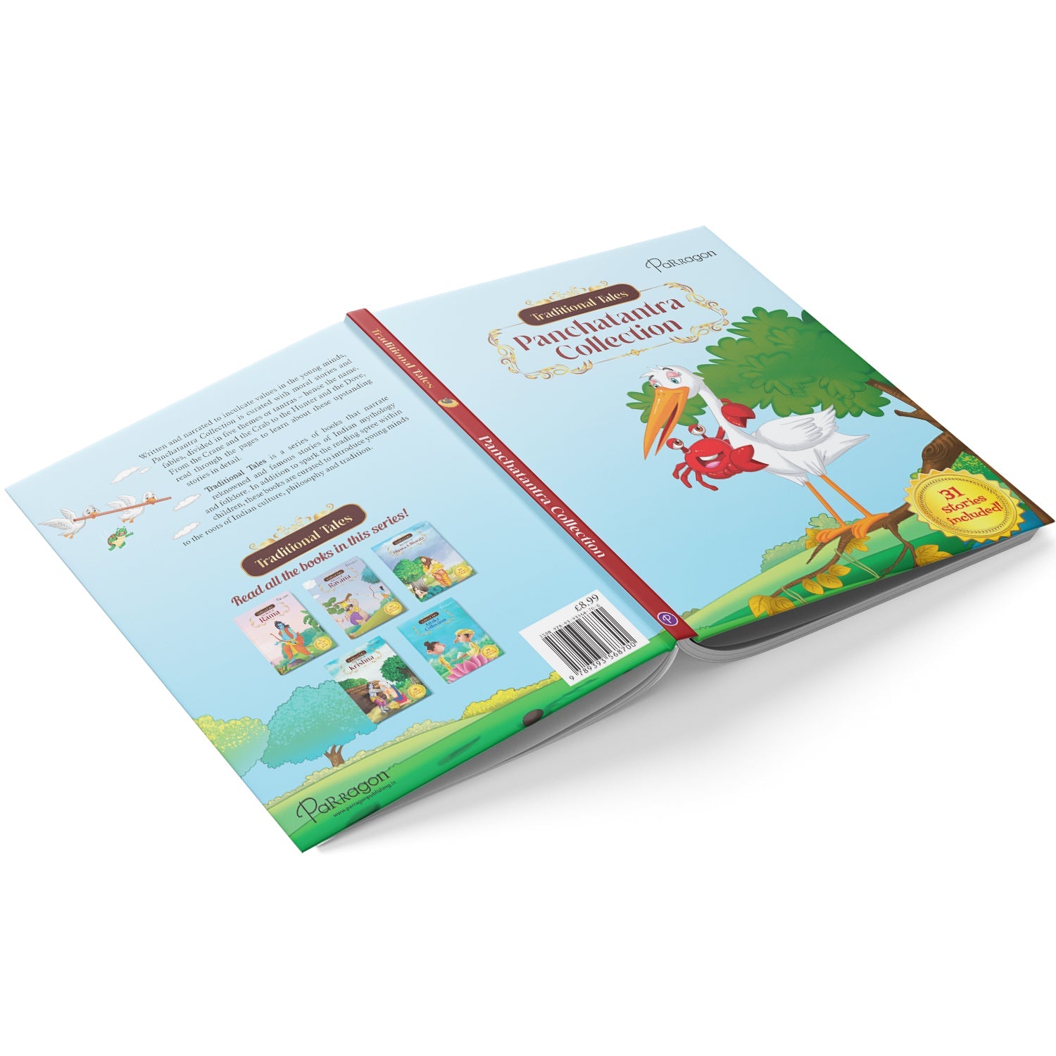 Parragon Publishing Traditional Tales: Panchatantra Collection - 9789393568700