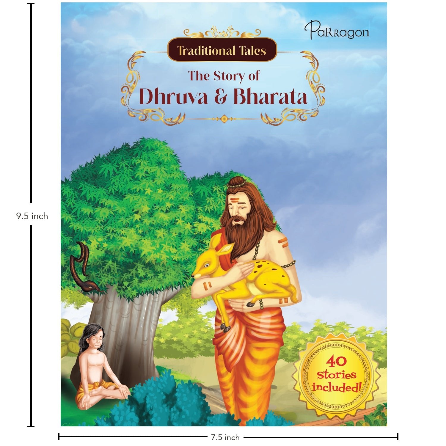 Parragon Publishing Traditional Tales: The Story of Bharata and Dhruva - 9789393568762