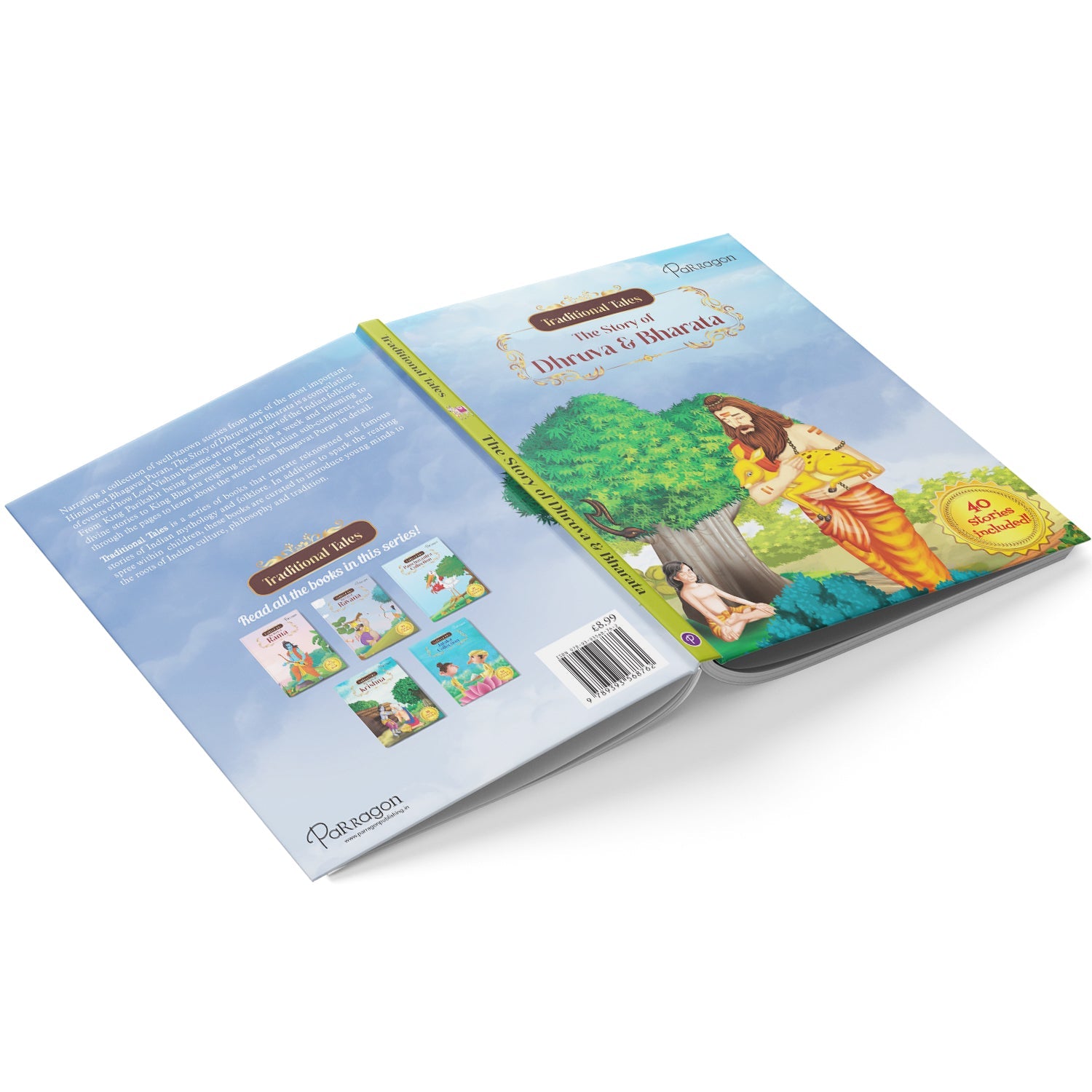 Parragon Publishing Traditional Tales: The Story of Bharata and Dhruva - 9789393568762