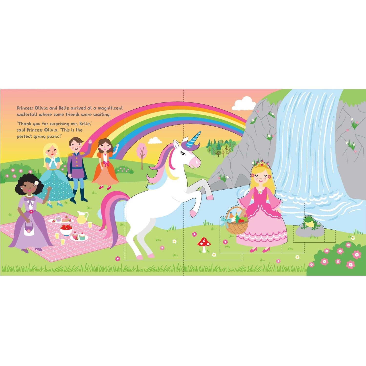 Parragon Publishing Unicorn Magic - Pop - Up Book: A Picnic in Spring - 9780655231769