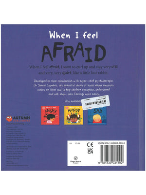 Parragon Publishing When I Feel Afraid (A Book About Feelings) - 9781839031892