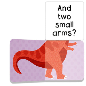 Parragon Publishing Who Am I? Dinosaur Land |A Fun Lift - the - Flap Book for Toddlers - 9781835441848