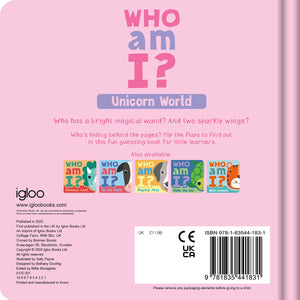 Parragon Publishing Who am I? Unicorn World | A Fun Lift - the - Flap Book - 9781835441831