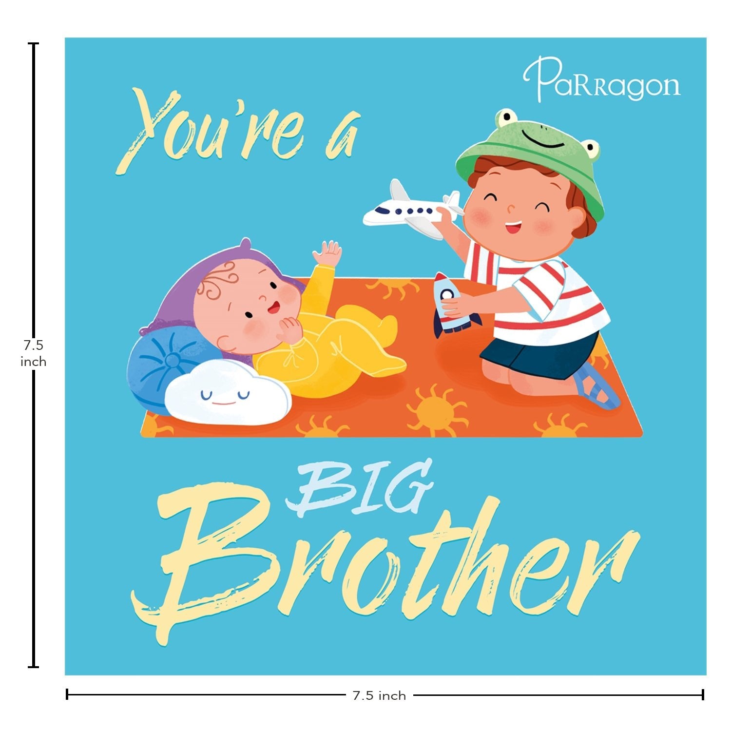 Parragon Publishing You're a Big Brother | Early Learning Book for Big Sibling - 9781837714117