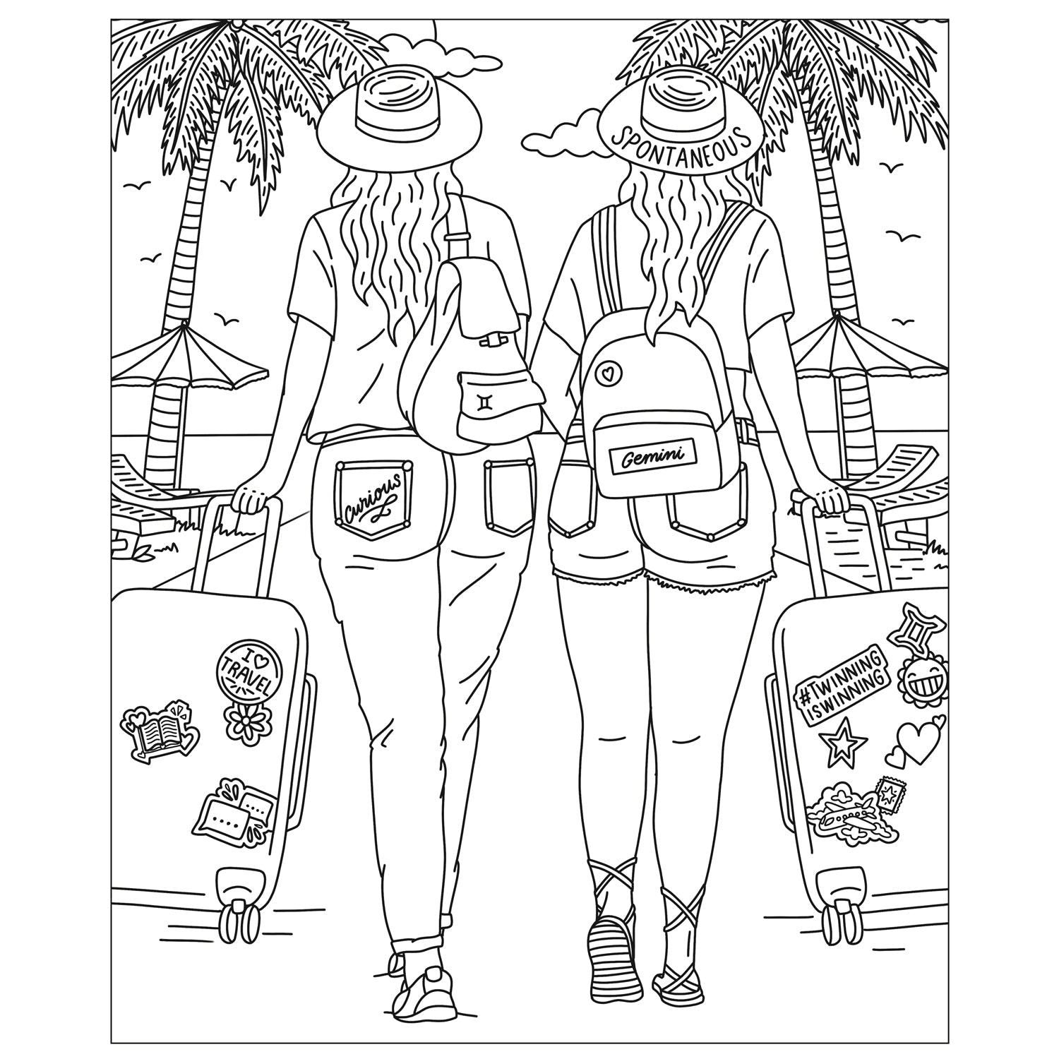 Parragon Publishing Zodiac Colouring book set for kids, Colour your Artwork - 9781837714575