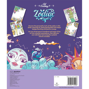 Parragon Publishing Zodiac Colouring book set for kids, Colour your Artwork - 9781837714575