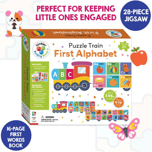Parragon Puzzle Train First Alphabet | The Mom Store - Puzzles
