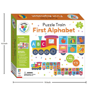 Parragon Puzzle Train First Alphabet | The Mom Store - Puzzles