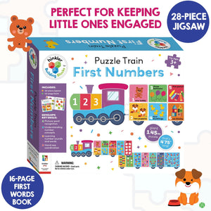 Parragon Puzzle Train First Numbers | The Mom Store - Puzzles