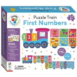 Parragon Puzzle Train First Numbers | The Mom Store - Puzzles
