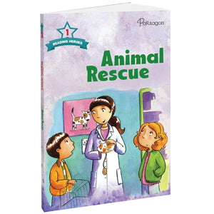 Parragon Reading Heroes Level 1 Animal Rescue | The Mom Store - Story Book