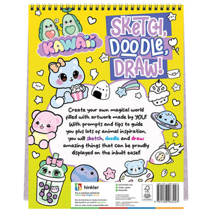 Parragon Sketch Doodle Draw Kawaii | The Mom Store - Drawing Book