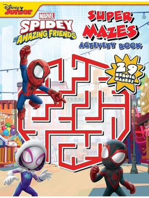 Parragon Spidey and His Amazing Friends: Super Mazes Activity Book - 9780655225874