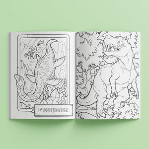 Parragon Sticker Colouring Dinosaur Adventure | The Mom Store - Activity Book