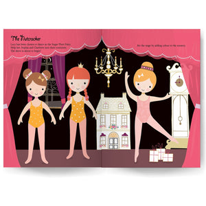 Parragon Sticker Dress-Up Book Ballerina | The Mom Store - Activity Book