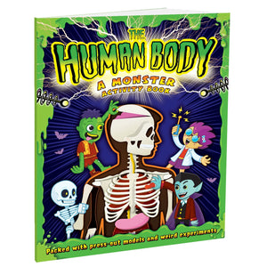 Parragon The Human Body Monster Activity Book | The Mom Store - Activity Book
