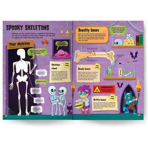 Parragon The Human Body Monster Activity Book | The Mom Store - Activity Book
