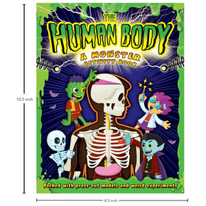 Parragon The Human Body Monster Activity Book | The Mom Store - Activity Book