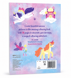 Parragon Unicorn Colouring Awesome Colouring 4 | The Mom Store - Coloring Book