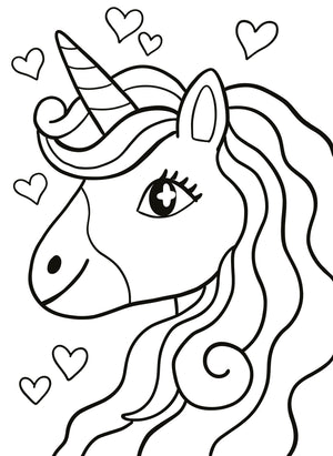 Parragon Unicorn Colouring Awesome Colouring 4 | The Mom Store - Coloring Book