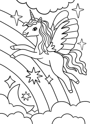Parragon Unicorn Colouring Awesome Colouring 4 | The Mom Store - Coloring Book