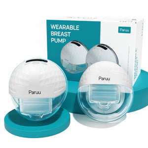 Paruu P10 Double Breast Pump - Wearable Comfort | The Mom Store - White Breast Pump