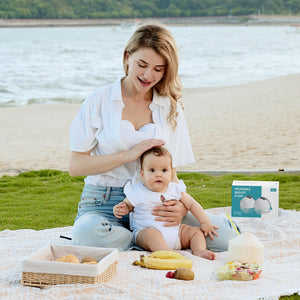 Paruu P10 Double Breast Pump - Wearable Comfort | The Mom Store - White Breast Pump