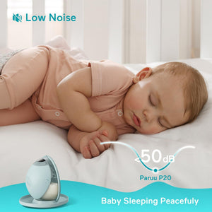Paruu P20 Double Breast Pump - Hands Free Comfort | The Mom Store - Green Breast Pump