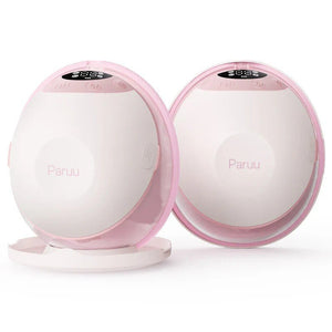 Paruu P20 Double Breast Pump - Hands Free Comfort | The Mom Store - Pink Breast Pump