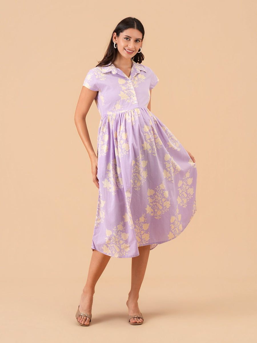 Pastel Affair Maternity and Nursing Dress