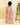 Pastel Peach And Green Floral Print Girls Anarkali Kurta Sharara Set - TWKD-SC-PSGF-0-6