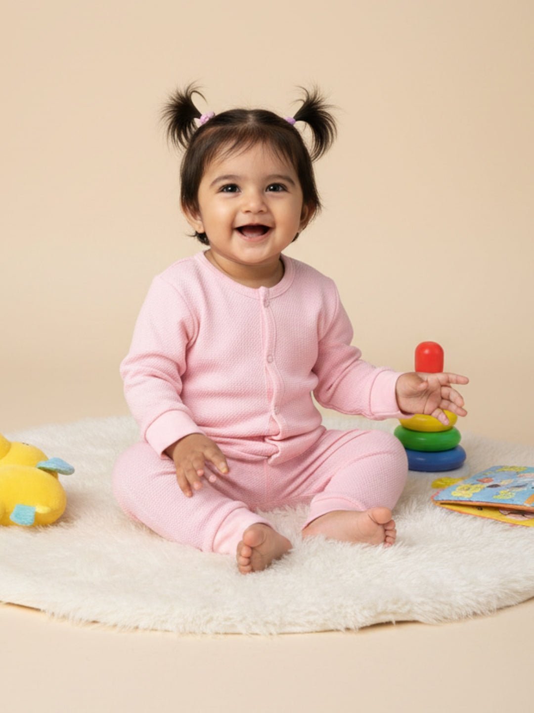 Pastel Pink Infant Set - Preemie Infant Set