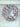 Pastel pink & White Swirl artificial Bushy Christmas Wreath for wall, Door and Tree Christmas Décor,18 inches - Christmas