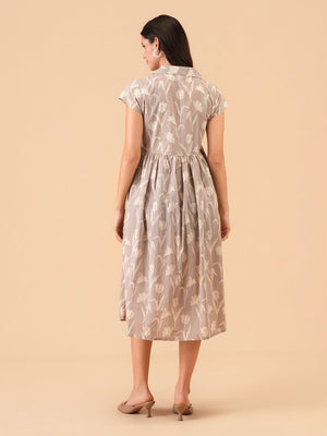 Pastel Poetry Maternity and Nursing Dress - S Maternity Casual Dress