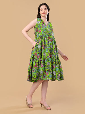Pastel Pure Maternity And Nursing Dress - S Maternity Casual Dress